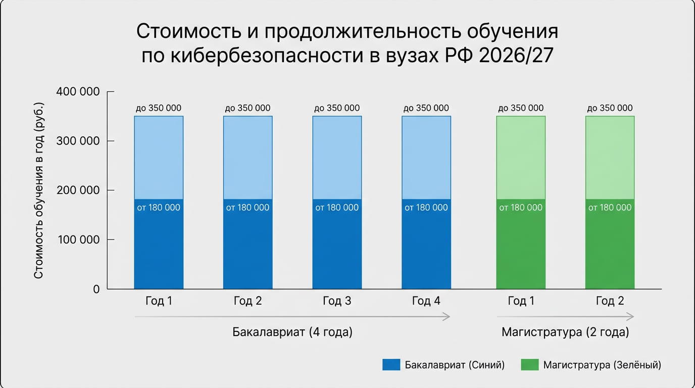 стоимость и продолжительность обучения