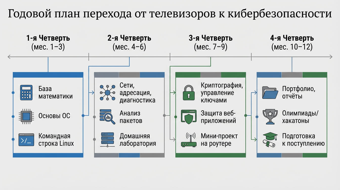 Годовой план перехода